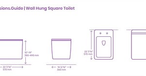 Small Toilet Dimensions (with Drawings)