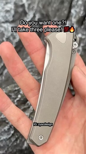 WILDEST Knife You've Ever Seen? 💯🤯 Zyac Knives Z05 #shorts