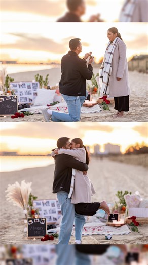 The cutest surprise proposal 😍🥺 #surprise #proposals #surpriseproposal #coupletiktok #weddings #indianwedding #weddingtiktok