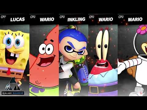 Smash Mods Ultimate: SpongeBob Battle Now with Patrick Voice