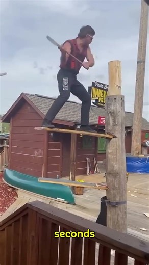 This Sport Is Basically Axe Fighting… But With Wood! 🪵⚡