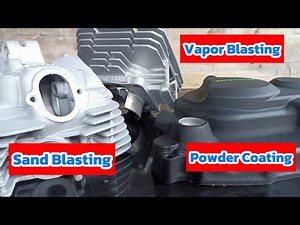 Sandblasting, Vapor blasting & Powder Coating