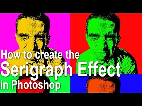 Photoshop Tutorial: How to Create the Serigraph Print Effect