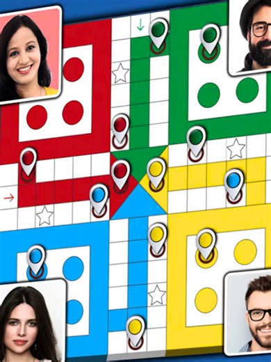 Exciting 4 Player Ludo Game Experience