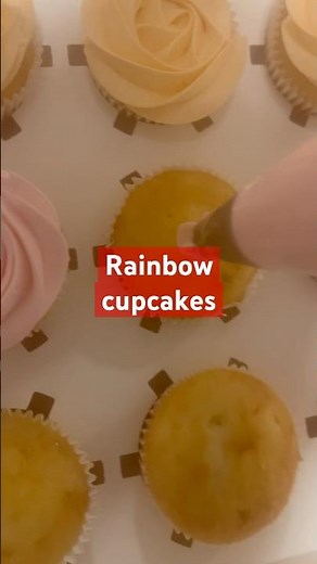 Magical Floral Rainbow Cupcakes | Bright, Fun, and Delicious