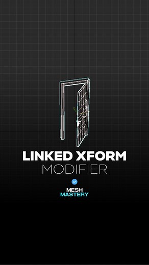 MeshMastery - Learn Autodesk’s 3ds Max! on Instagram: "Linkedx object in 3ds Max 🤝"