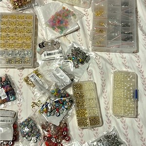 Premium Jewelry Making Supplies Kit - Mixed Metal Beads and Charms Collection