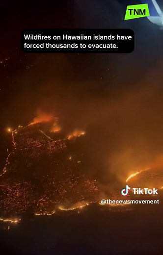 Hawaii wildfires 2023 have led to the destruction of the town Lahaina, many deaths and thousands of evacuations. #hawaii #hawaiitiktok #maui #bigisland #lahaina #fires #wildfire
