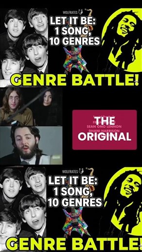 You’ve Never Heard "Let It Be" Like This! (Genre-Hopping Cover Battle) #beatles #cover #shorts