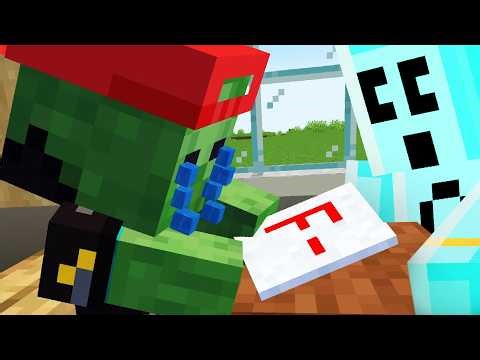 Minecraft Mobs if they Went to School