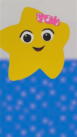 YOU'RE A STAR! 🌟 Twinkle Twinkle Craft With Little Baby Bum #kids #shorts