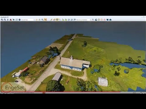 Global Mapper 26.1 Outro exemplo de processamento de dados de drone e geração de produtos diversos