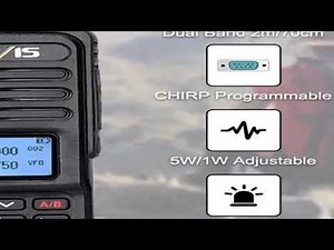 Retevis RT85 Walkie Talkie Long Range Ham Two-way Radio Station Walkie-talkies VHF UHF Dual Band