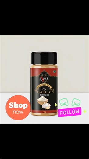 i-Spice on Instagram: "Need to update our pantry with some top-notch ingredients! 😊 Tried checking out the i-Spice Dry Garlic Powder and couldn't find much info online. Guess it's time to just go for it! 😄 If you're looking for this terroir-curated goodness, grab yours now from www.nirvaraglobal.com Amazon.in JioMart Add a punch to your dishes with i-Spice Dry Garlic Powder! #GarlicLovers #IndianSpices #iSpice #DryGarlicPowder #SpiceUpYourLife NirvaraGlobal OnlineShopping KitchenEssentials"