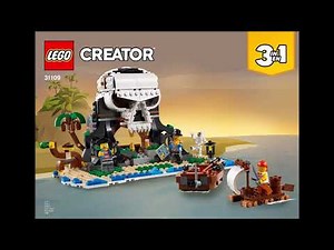 LEGO Instructions | Creator 3in1 | 31109 | Pirate Ship | Skull Island