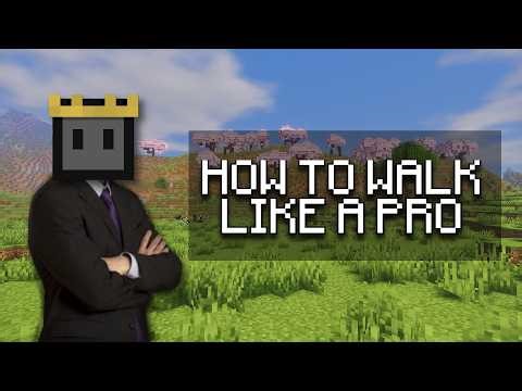 How to walk like a PRO in Minecraft!