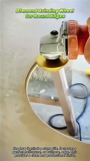 Diamond Grinding Wheel for Round Edges