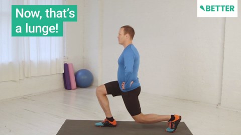How to do a lunge