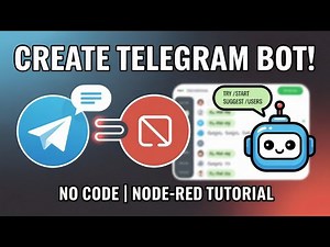 Integrate Telegram with Node-RED: Real-Time Alerts & Control!
