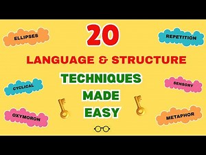 20 MUST-KNOW Language & Structural Devices | Clear Definitions, Examples & Effects