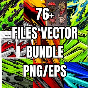 76  Files Racing Vector Bundle - Premium PNG & EPS Design Pack - Etsy Australia