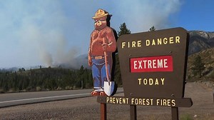 Growing California wildfire spreads into Nevada