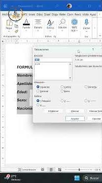 📝 Create professional lines for forms in Word. #word #office
