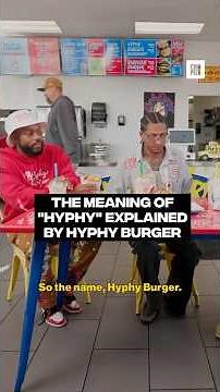 The meaning of "hyphy" explained by Hyphy Burger #FeaturedEats