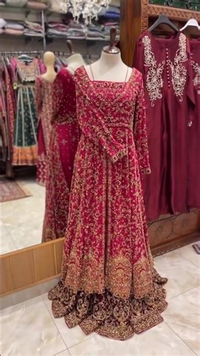 Amazing 🤩 bridal frock lahenga design 2026 #viral #lehenga #bridal #youtubeshorts