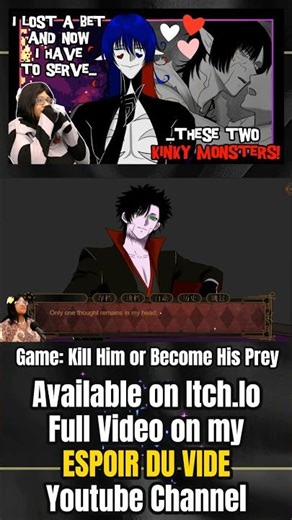 Kill Him or Become His Prey Monster yandere visual novel a GaDillion
