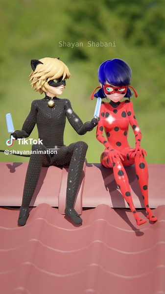 Miraculous Ladybug 3D Animation Mood Ice Cream