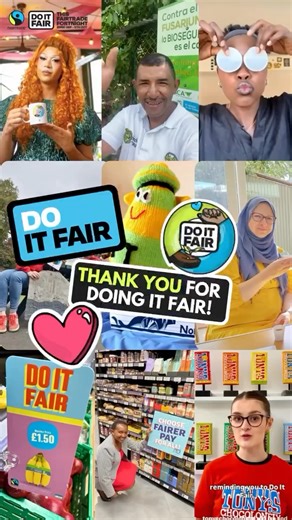Fairtrade Foundation on Instagram: "This Fairtrade Fortnight, we came together to Do It Fair. For fourteen days you lent your voice, took action, and stood in solidarity with farmers and workers around the world - calling for a fairer trade system. From community tea parties to powerful moments asking government to Brew It Fair, from inspiring campaigner stories to our Fairtrade partners who helped spread the message far and wide - together, we made fairness the headline. Together, we’ve shown w
