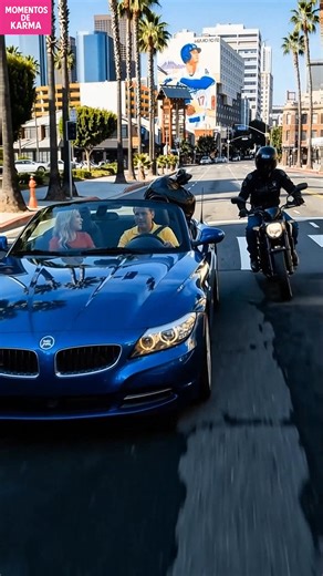 3.2M views · 46K reactions | Justiça sobre Duas Rodas Motociclista devolve o favor ao motorista rude. Generated using Kling AI . . . (Apenas para fins de entretenimento. Consulte profissionais se forem apresentadas orientações sobre atividades. Nenhuma afiliação a marcas está implícita se alguma for mostrada. Se inspirado em fatos reais, podem ser incluídas adaptações criativas. O conteúdo pode incluir imagens públicas.) | Fabiosa Brasil | Facebook