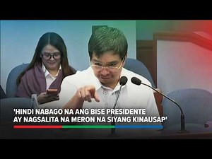 Ano'ng epekto ng typo sa sinabi ni Sara? Wala, sagot ni Lotoc | ABS-CBN News