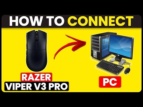 How To Connect Razer Viper V3 Pro To PC (How To Set Up And Connect Razer Viper V3 Pro To PC)