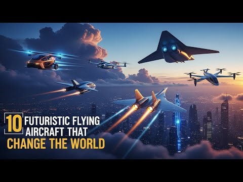 “Top 10 Futuristic Aircraft You’ll See in the Future ✈️🚀”