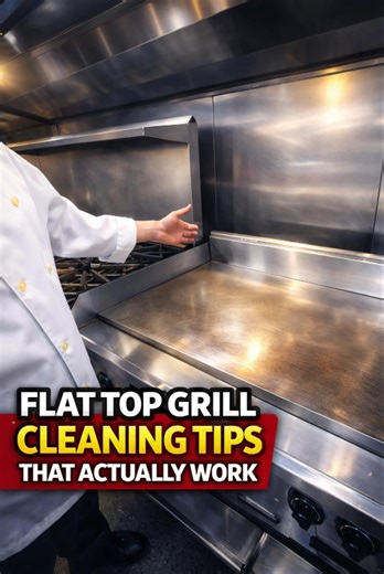 Flat top grill cleaning tips that actually work