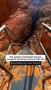 2.3K views · 9.5K reactions | If Cardiac Canyon isn’t on your bucket list yet, it should be. Located near Page, Az — this canyon is a part of the popular Antelope Canyon slot canyon system, and is a must see experience available exclusively with Taadidiin Tours. #antelopecanyon #navajoland #arizonaadventures #visitarizona #taadidiintours #cardiaccanyon | Canyon-X Tours | Facebook