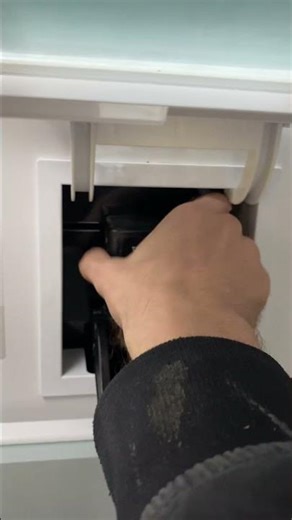 Replacing air filter on sub zero refrigerator. #diy #subzero #appliancetips #tipsandtricks