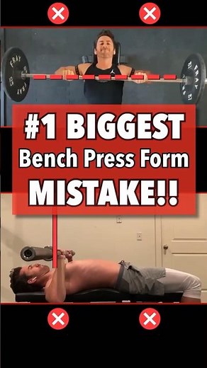 FIX THIS #1 Bench Press Form Mistake! 🔨 #benchpress #lifting #rotatorcuff #shoulder #bodybuilding