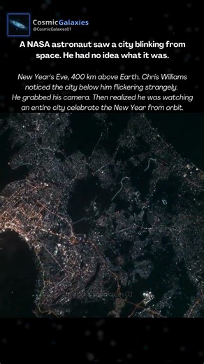 NASA Astronaut Accidentally Filmed New Year's Fireworks From Space 🚀🎆