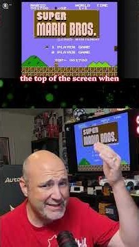 Wait, WUT? This Power Up Screen Glitch In The Original Super Mario Bros Is Real?!?