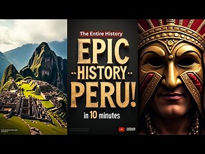 🇵🇪 The Entire History of Peru in 15 Minutes | From the Inca Empire to Modern Peru