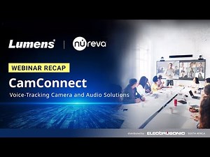 CamConnect Pro: AI Voice -Tracking Camera Solutions by Lumens, next-generation AV technology