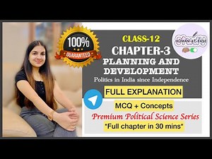 Chapter-3 Politics of planned development MCQ + Full explanation Class-12 Political Science CUET