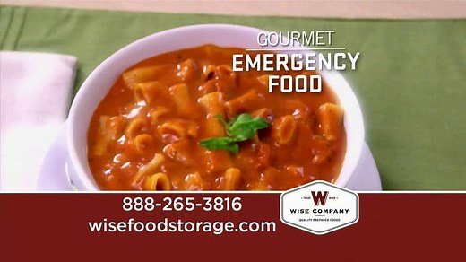 Wise Food Storage TV Spot, 'Life-Changing Crisis'