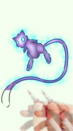 CGDS Speedpaint:Mew #drawing #pokemon