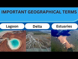 What is Lagoon , Delta and Estuary ? #worldgeography #gk