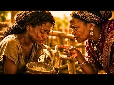 The Stepmother Made Her Eat With The Goats—Then The Queen Walked In | African Folktale