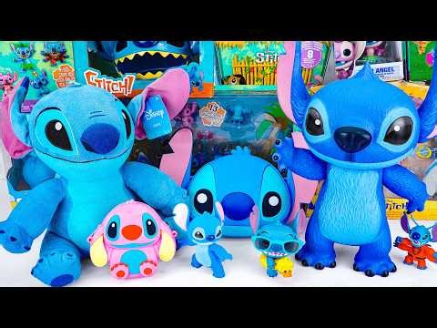 Disney Lilo & Stitch Toy Collection Unboxing Review | Large Stitch Plush | 111 Minutes Satisfying